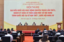 Quang cảnh hội nghị. (Ảnh: Minh Đức/TTXVN)