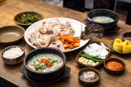 Món ăn địa phương của Busan. (Nguồn: Korea Times)