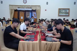 Các đội thi đấu tại Đấu trường An toàn Thông tin - Security Bootcamp 2023, tháng Chín vừa qua. (Ảnh: P.V/Vietnam+)