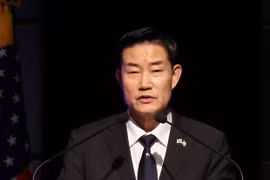 Bộ trưởng Quốc phòng Hàn Quốc Shin Won-sik. (Ảnh: Yonhap/TTXVN)