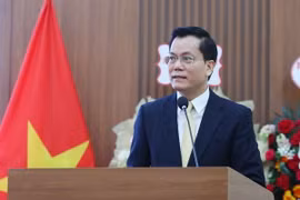 Thứ trưởng Bộ Ngoại giao Hà Kim Ngọc phát biểu. (Ảnh: An Đăng/TTXVN)
