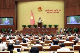 Phó Chủ tịch Quốc hội Trần Quang Phương phát biểu. (Ảnh: Doãn Tấn/TTXVN)