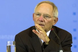 Bộ trưởng Tài chính Đức Wolfgang Schaeuble. (Ảnh: AFP/TTXVN)