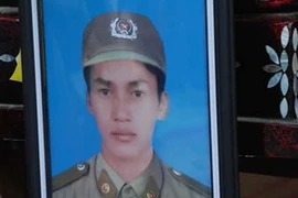 Di ảnh anh Hoàng Văn Đào. (Ảnh: cadn.com.vn)