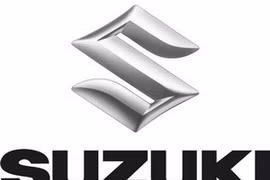 Biểu tượng hãng Suzuki. (Ảnh: TTXVN)