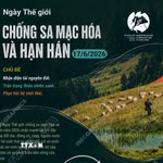Ngày Thế giới chống sa mạc hóa và hạn hán: Nhận diện, trân trọng và phục hồi 