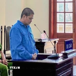 Bị cáo Nguyễn Văn Đắng tại phiên tòa sơ thẩm.( Ảnh: TTXVN phát)