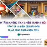 Bảo tàng Chứng tích chiến tranh và Hội An lọt top 10 điểm đến hấp dẫn nhất ĐNA