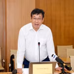 Ông Trần Lê Hồng, Phó Cục trưởng Cục Sở hữu trí tuệ (Bộ Khoa học và Công nghệ) thông tin tại họp báo . (Nguồn: BCP)