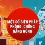 Một số biện pháp phòng, chống nắng nóng