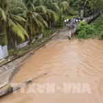 TP. Hồ Chí Minh có 43 vị trí sạt lở bờ sông, kênh, rạch nguy hiểm và đặc biệt nguy hiểm. (Ảnh: Lê Thúy Hằng/TTXVN)