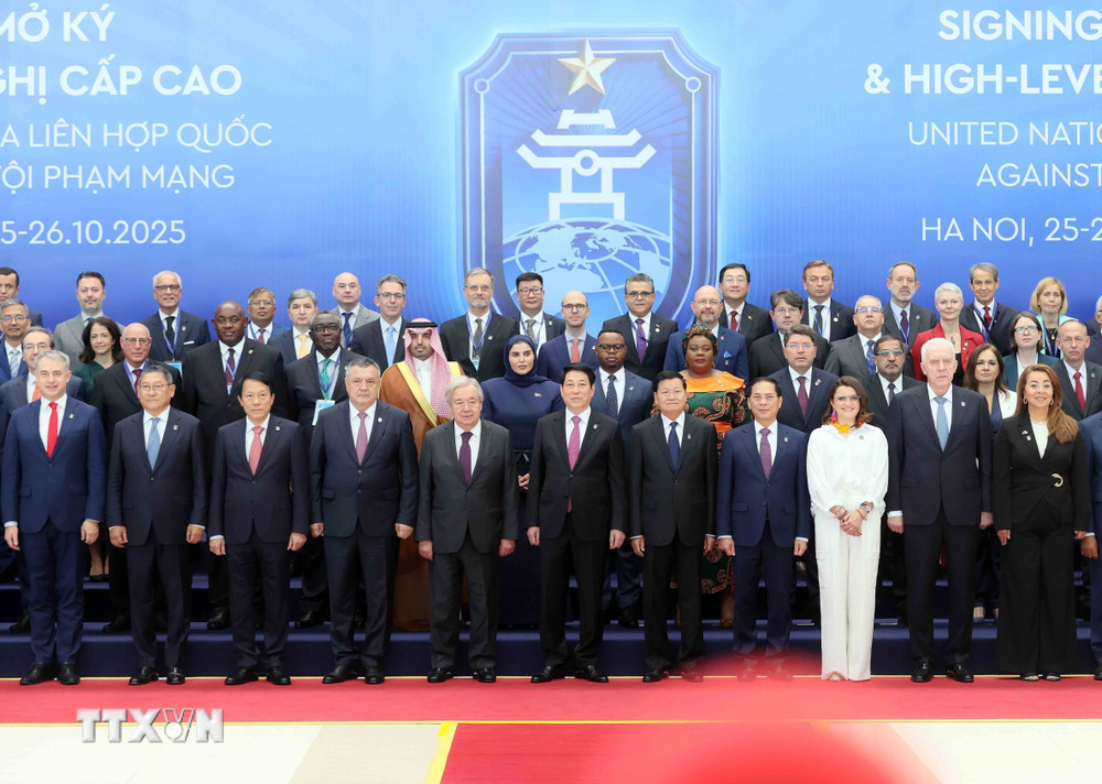 Hà Nội tổ chức lễ ký Công ước Liên hợp quốc chống tội phạm mạng | Vietnam+  (VietnamPlus)