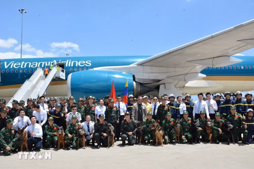 Đoàn Việt Nam đến Venezuela, sẵn sàng tham gia khắc phục hậu quả động đất