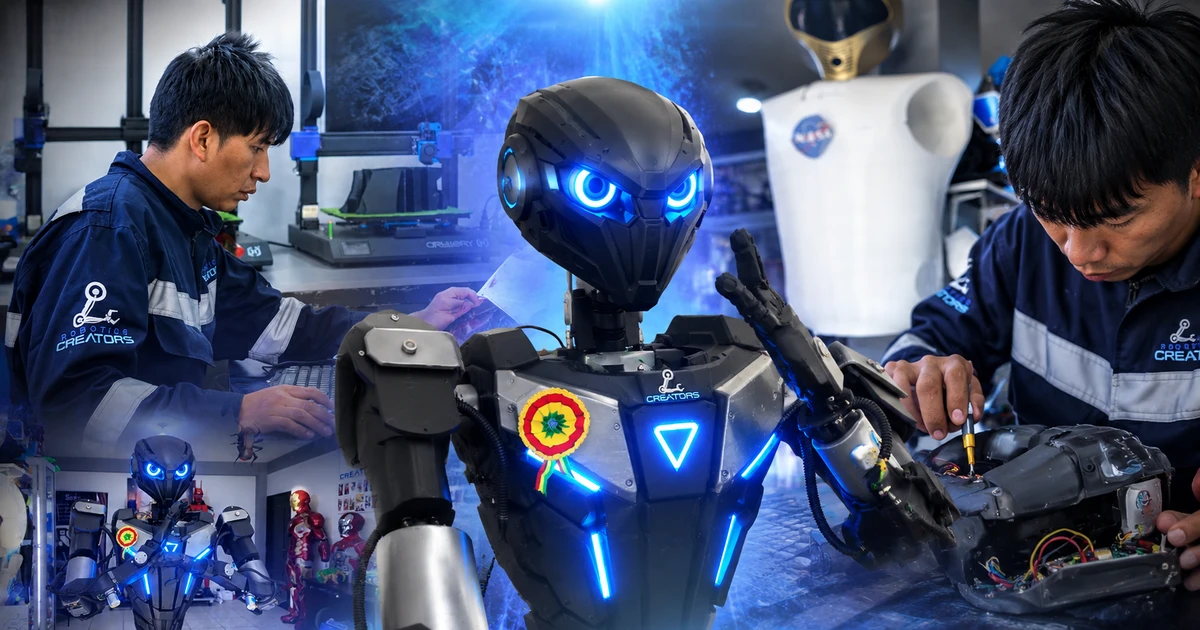 Robot hình người "Made in Bolivia" và khát vọng đổi mới sáng tạo