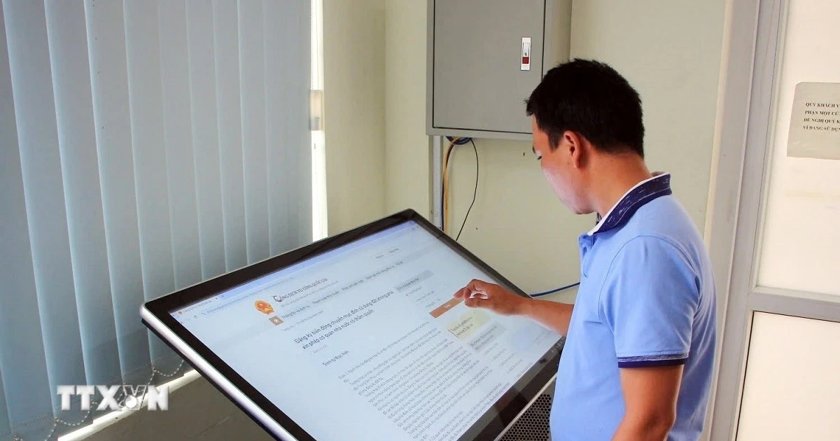 Quy trình mới về giải quyết thủ tục hành chính trên môi trường điện tử