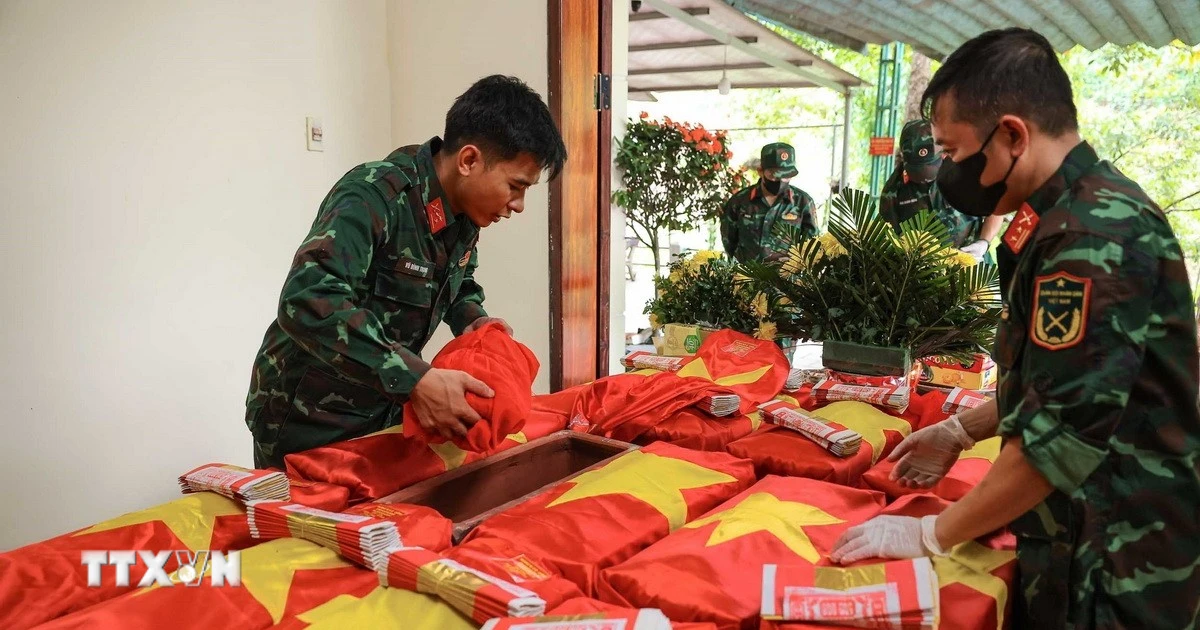 Triển khai điểm thu nhận mẫu ADN với thân nhân liệt sỹ chưa xác định danh tính