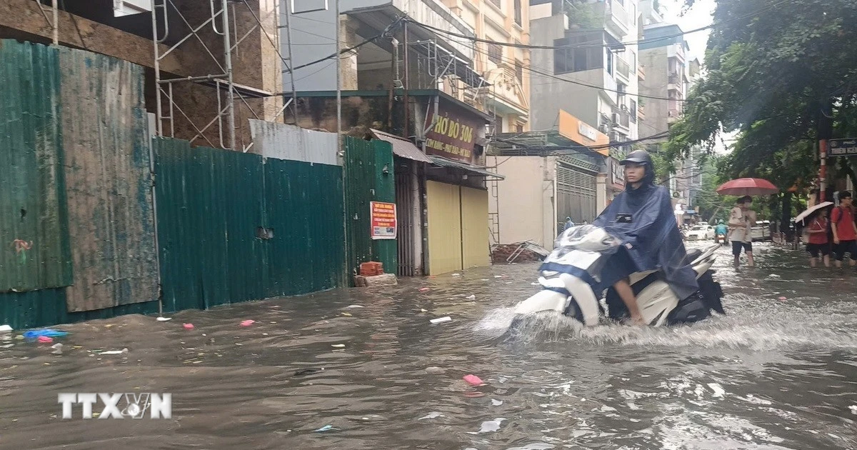 Hà Nội: Vì sao phố Quang Trung vẫn ngập dù đã hoàn thành dự án thoát nước?