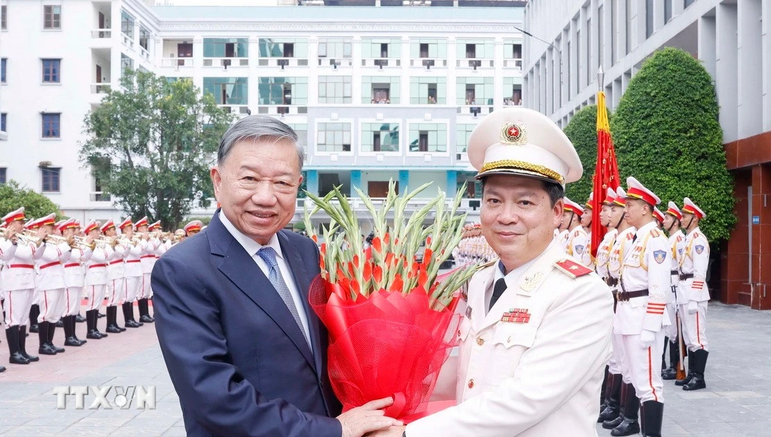 Tổng Bí thư, Chủ tịch nước thăm, làm việc với Cục Cảnh sát Quản lý trại giam, cơ sở giáo dục bắt buộc, trường giáo dưỡng