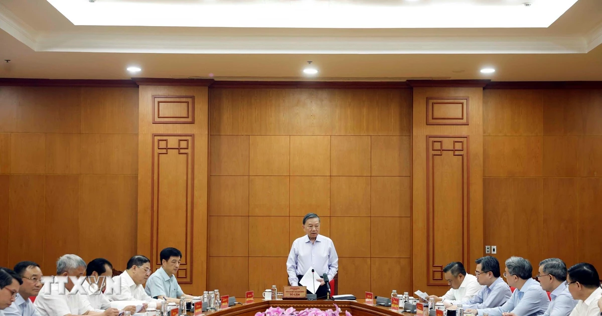 Tổng Bí thư, Chủ tịch nước chủ trì làm việc về tái cơ cấu Tập đoàn Than-Khoáng sản