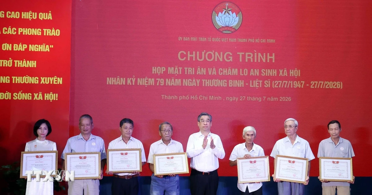 Thành phố Hồ Chí Minh bao phủ toàn diện chính sách đối với người có công