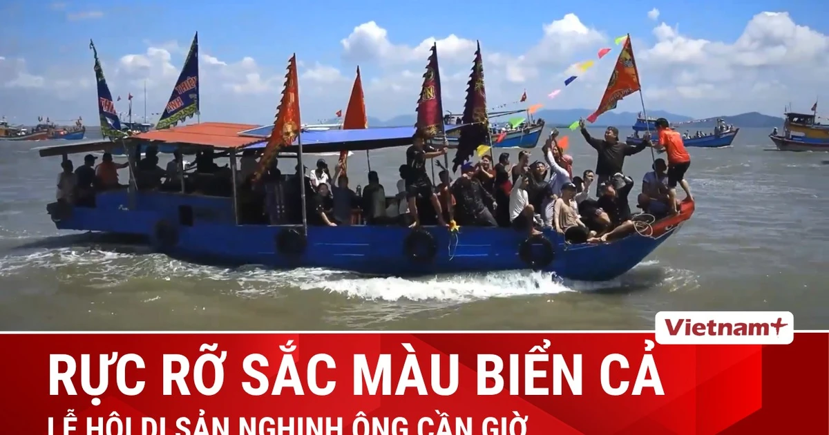 Sắc màu biển cả trong Lễ hội di sản Nghinh Ông Cần Giờ