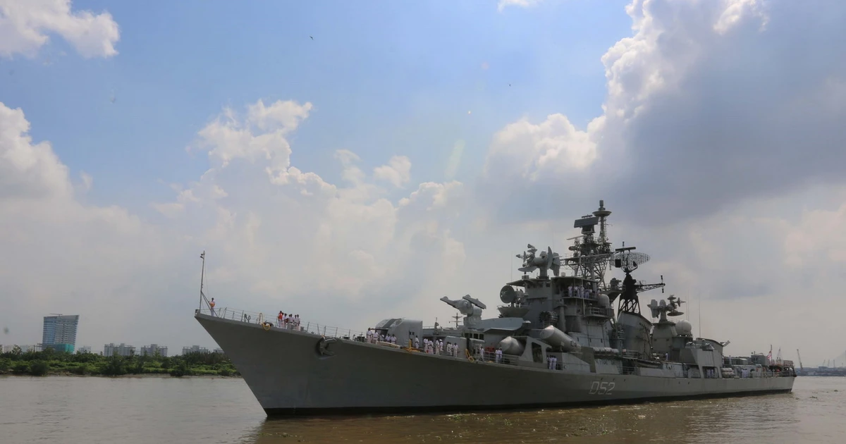 Ins Rana Vlsrsam Tàu khu trục Hải quân Ấn Độ thăm hữu nghị chính thức Việt Nam ...