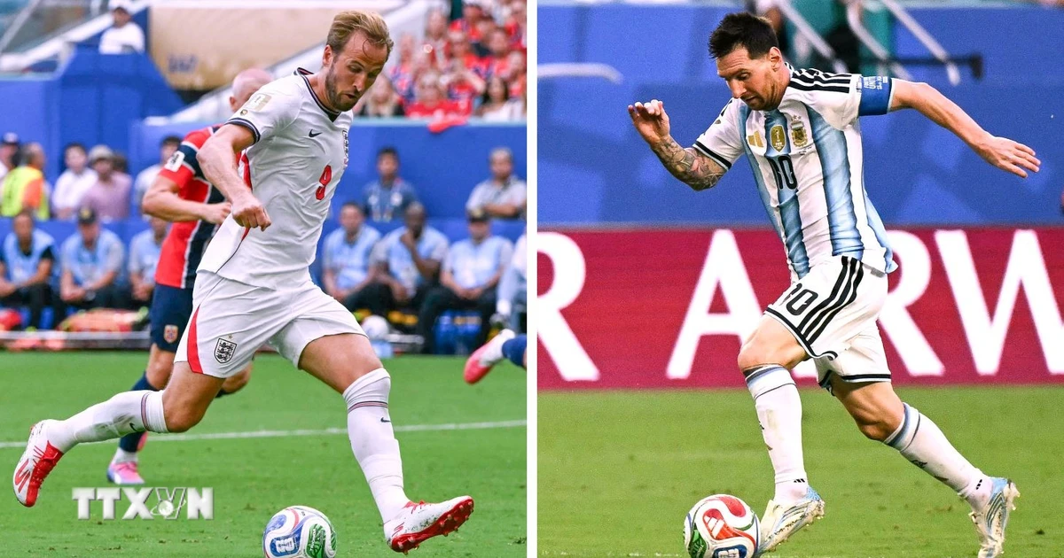 Trực tiếp Anh-Argentina tại bán kết World Cup 2026