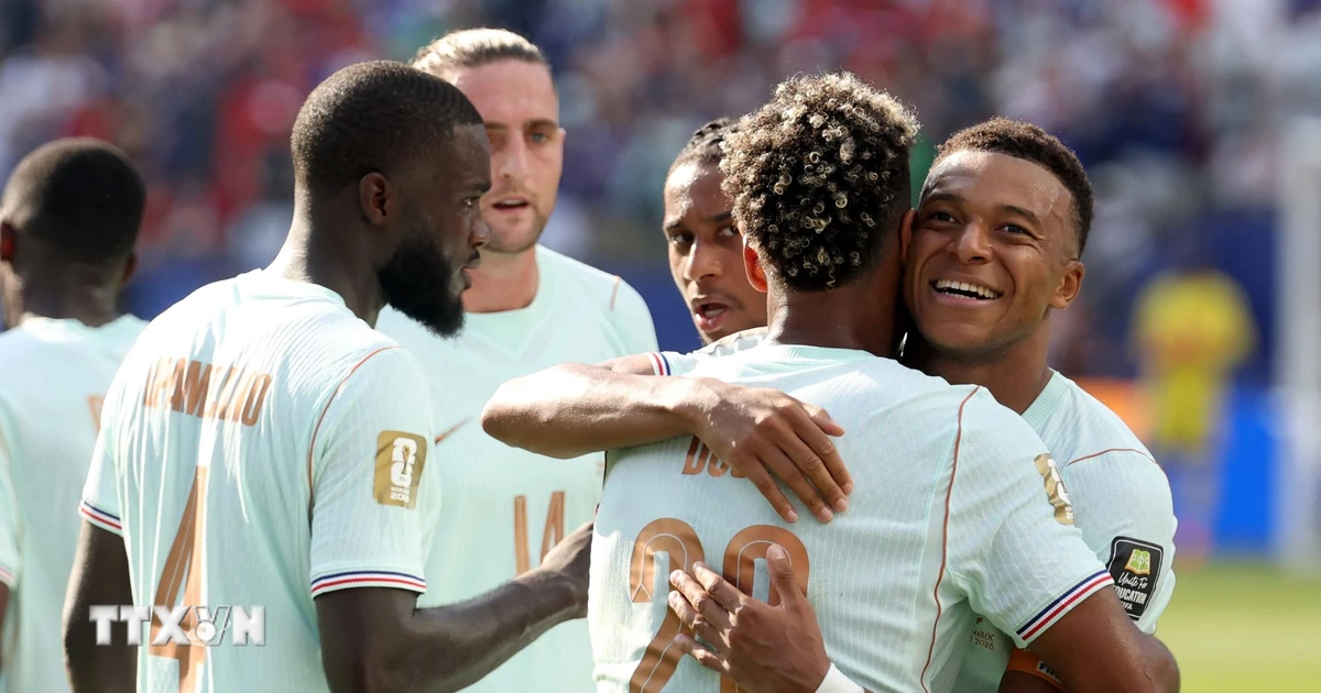 Cận cảnh 'song sát' Mbappe-Dembele đưa Pháp vào bán kết World Cup 2026