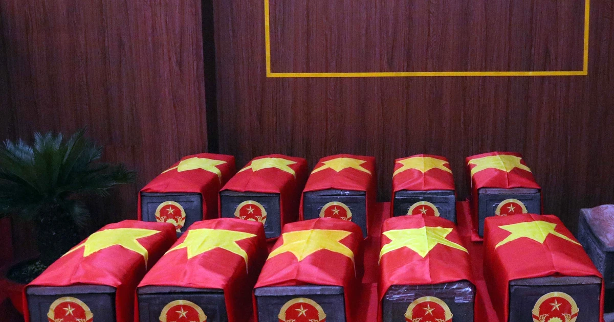 Đã quy tập 29 bộ hài cốt liệt sỹ tại Công viên Lê Thị Riêng