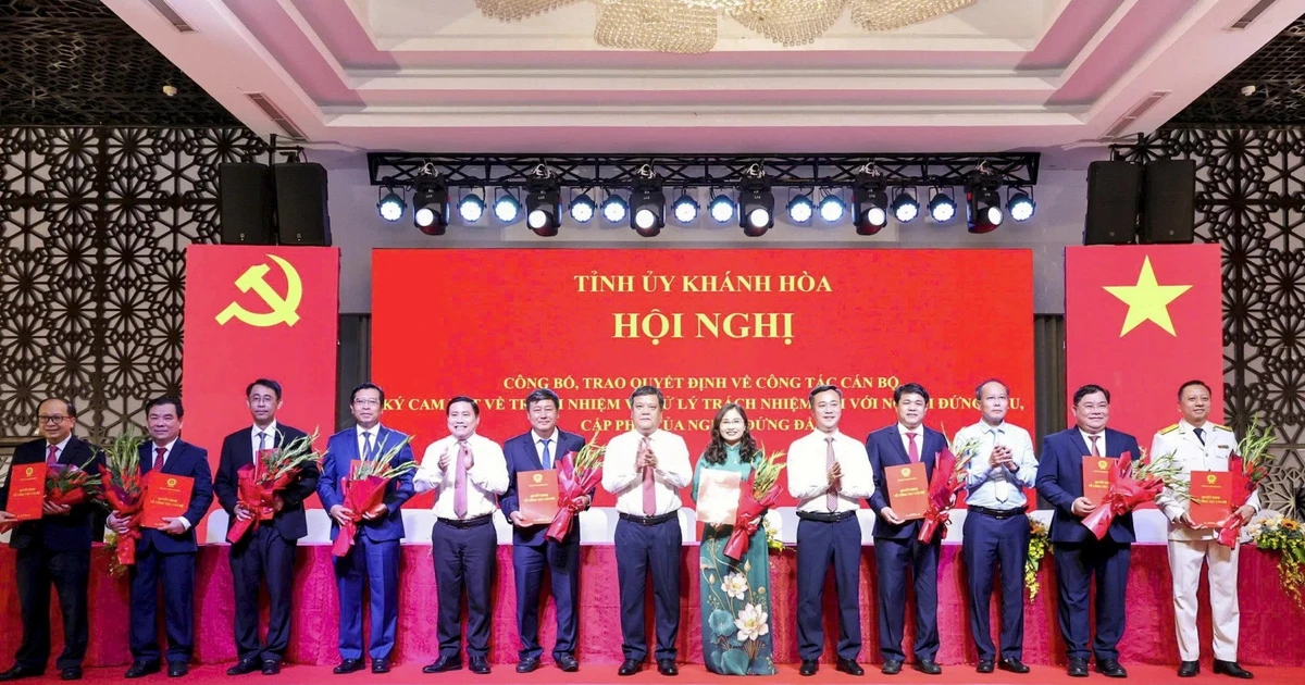 Ban Bí thư chỉ định 9 cán bộ tham gia Ban Chấp hành Đảng bộ tỉnh Khánh Hòa