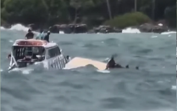 An Giang: Huy động mọi phương tiện tìm kiếm nạn nhân vụ lật cano ở Phú Quốc