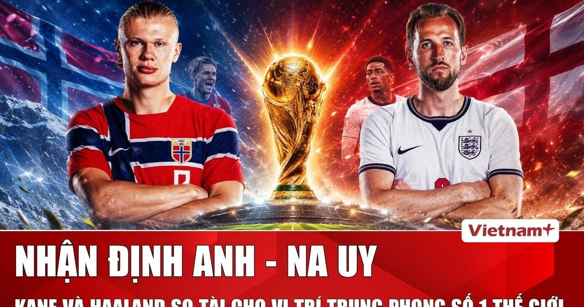 Nhận định Anh vs Na Uy: Harry Kane và Erling Haaland so tài cho vị trí trung phong số 1 thế giới
