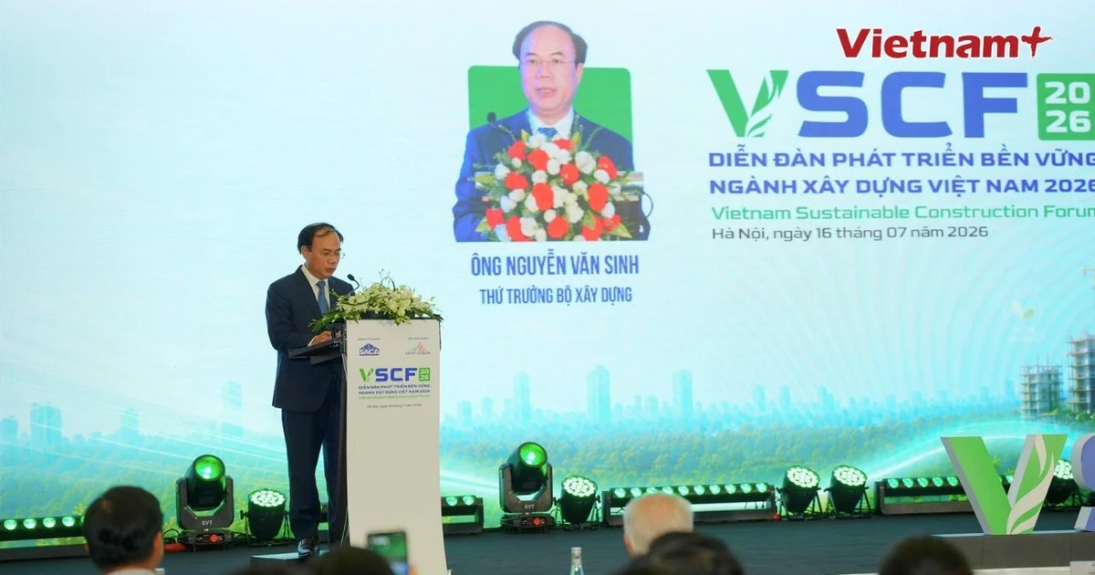 VSCF 2026: Thúc đẩy hệ sinh thái chuyển đổi xanh ngành xây dựng