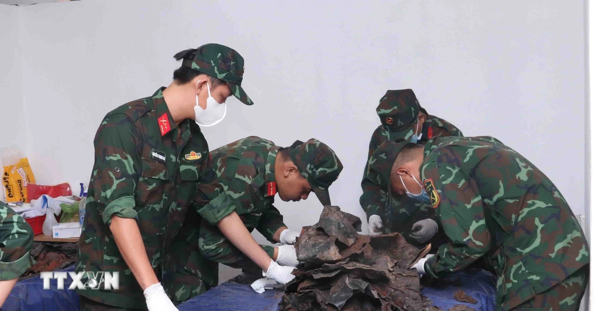 Đã quy tập được 100 hài cốt liệt sỹ tại Công viên Lê Thị Riêng