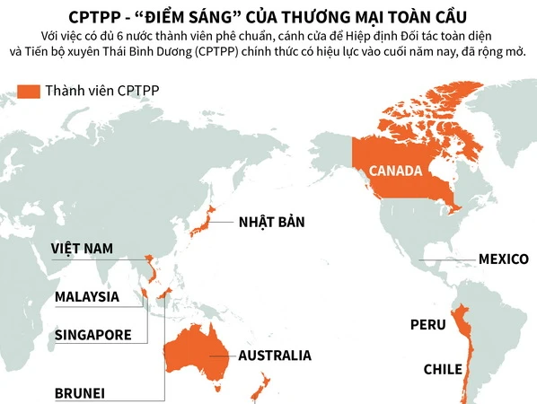 [Infographics] CPTPP - “điểm sáng” của thương mại toàn cầu | Vietnam+ ...