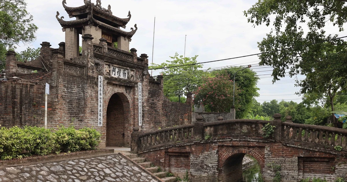 Cổng làng Ước Lễ - dấu ấn hơn 5 thế kỷ của một làng cổ Hà Nội