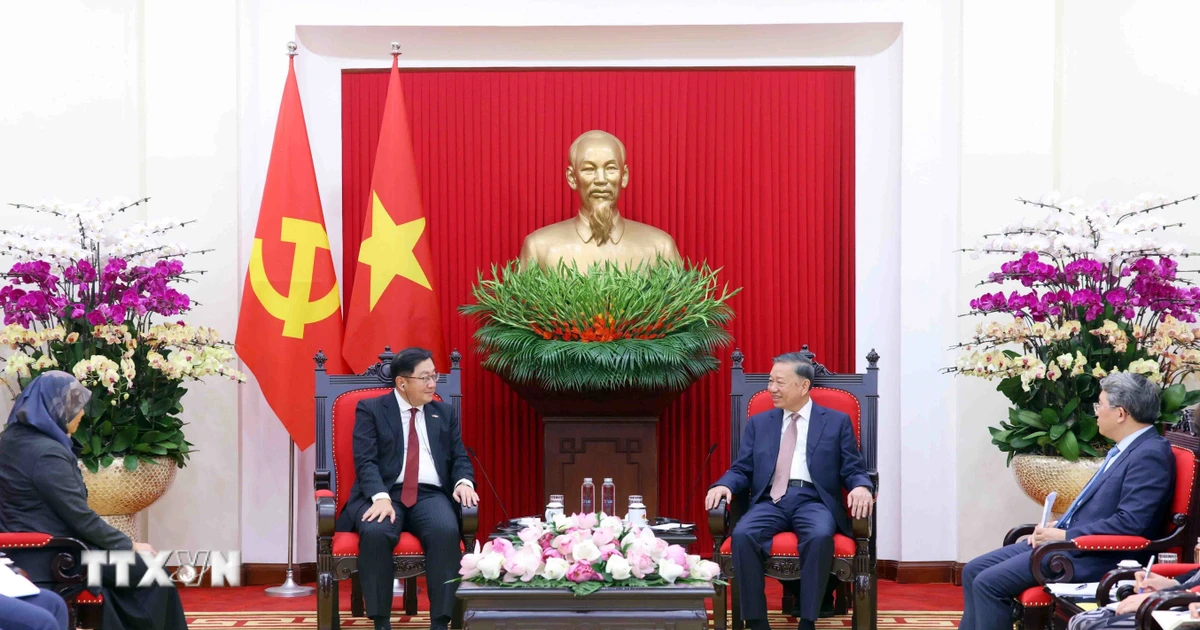 Tổng Bí thư, Chủ tịch nước Tô Lâm tiếp Đại sứ Malaysia