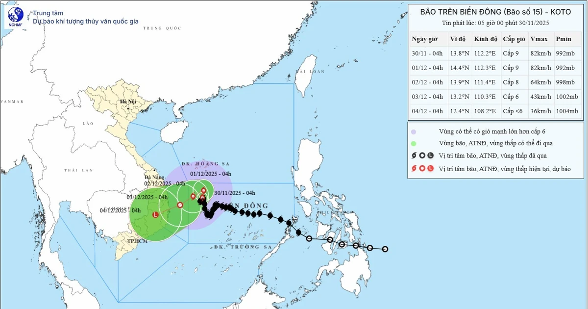 Bão số 15 đổi hướng và gây gió mạnh, Bắc Bộ tiếp tục rét về sáng và đêm