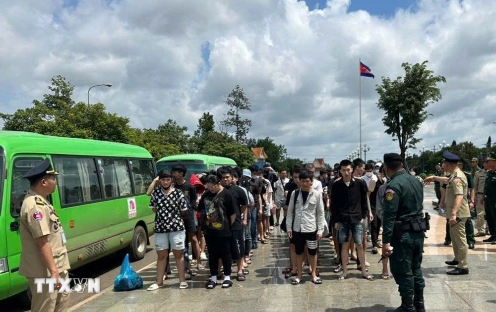 Tiếp nhận 85 công dân Việt Nam từ Campuchia an toàn