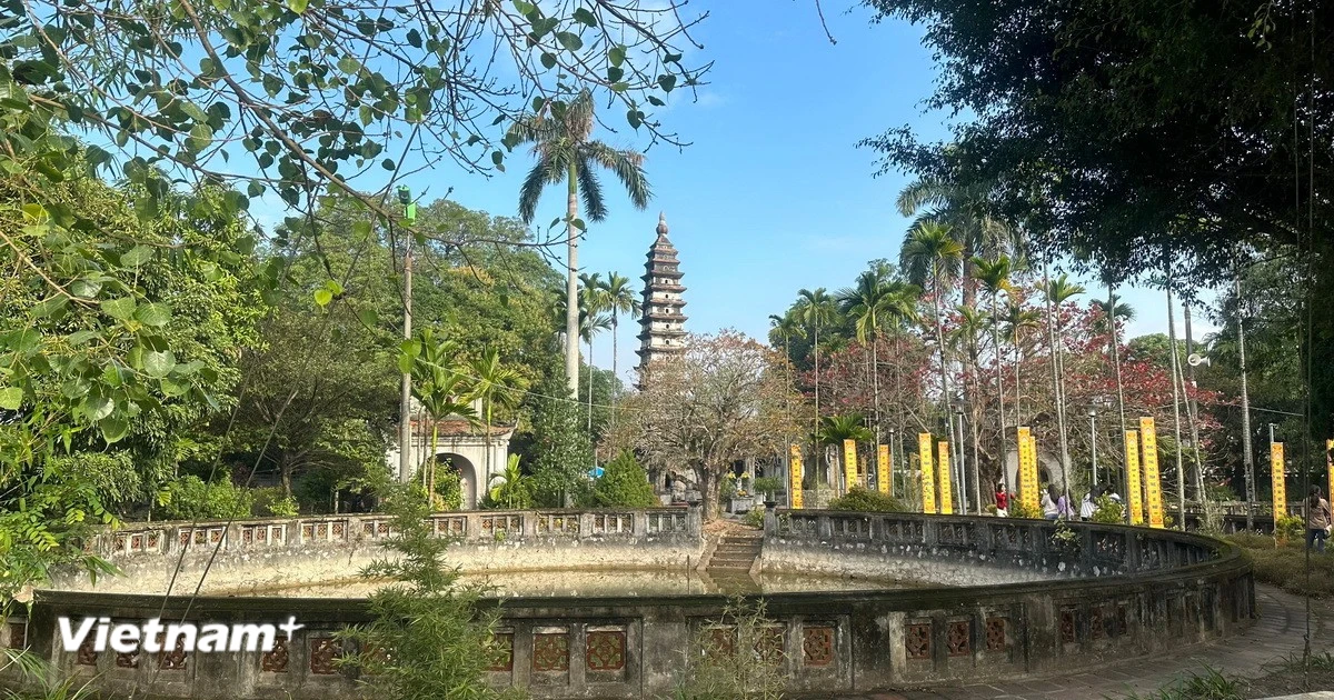 KIẾN TRÚC CỔ CHÙA PHỔ MINH NAM ĐỊNH VỚI MÁI CONG VÀ HỌA TIẾT CHẠM KHẮC TINH XẢO