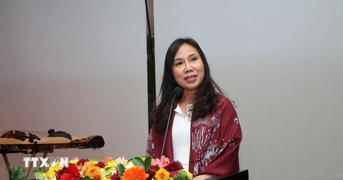 Đại sứ Việt Nam tại Sri Lanka Trịnh Thị Tâm. (Ảnh: TTXVN)
