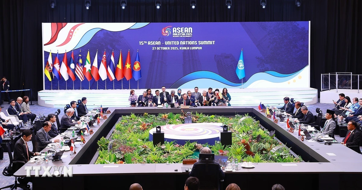 Hội nghị ASEAN - Liên hợp quốc 15: Đẩy mạnh hợp tác phát triển bền vững