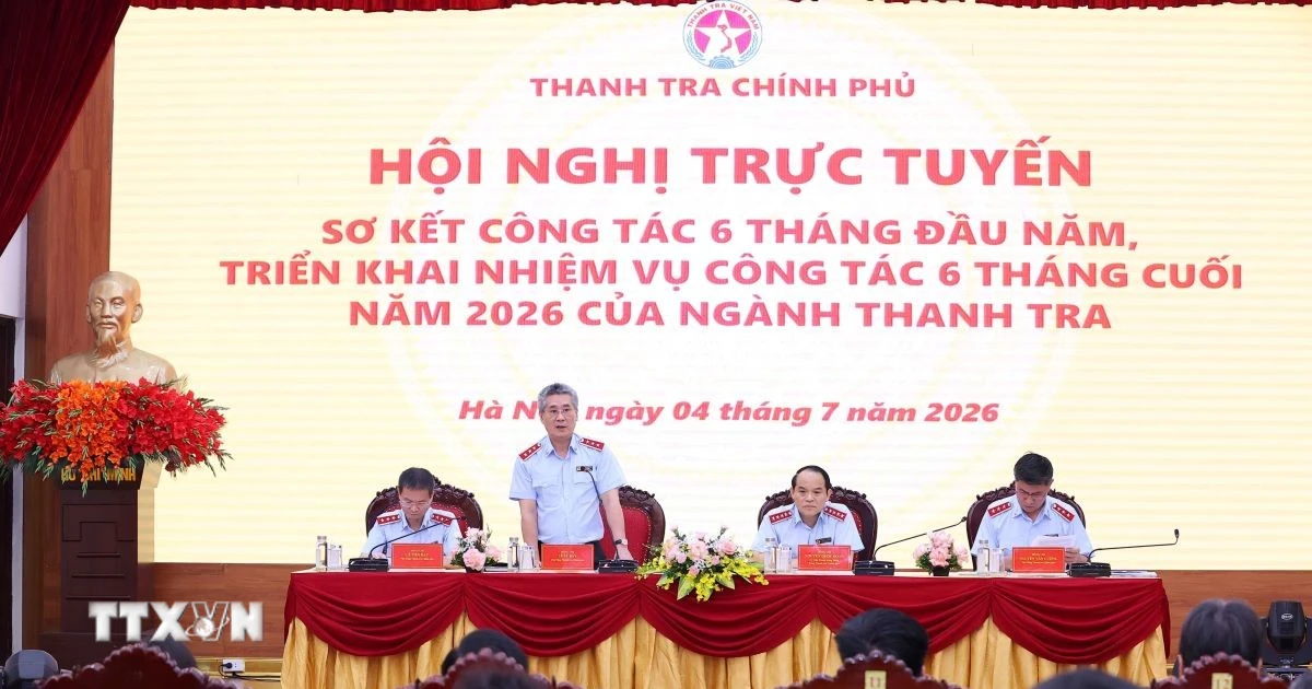 Thông cáo báo chí về cuộc làm việc của đồng chí Tổng Bí thư, Chủ tịch nước Tô Lâm với Ban Thường vụ Đảng ủy Thanh tra Chính phủ
