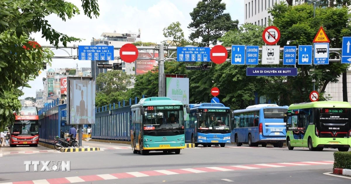 Miễn phí vé xe buýt, lượng khách tại Thành phố Hồ Chí Minh tăng hơn 30%