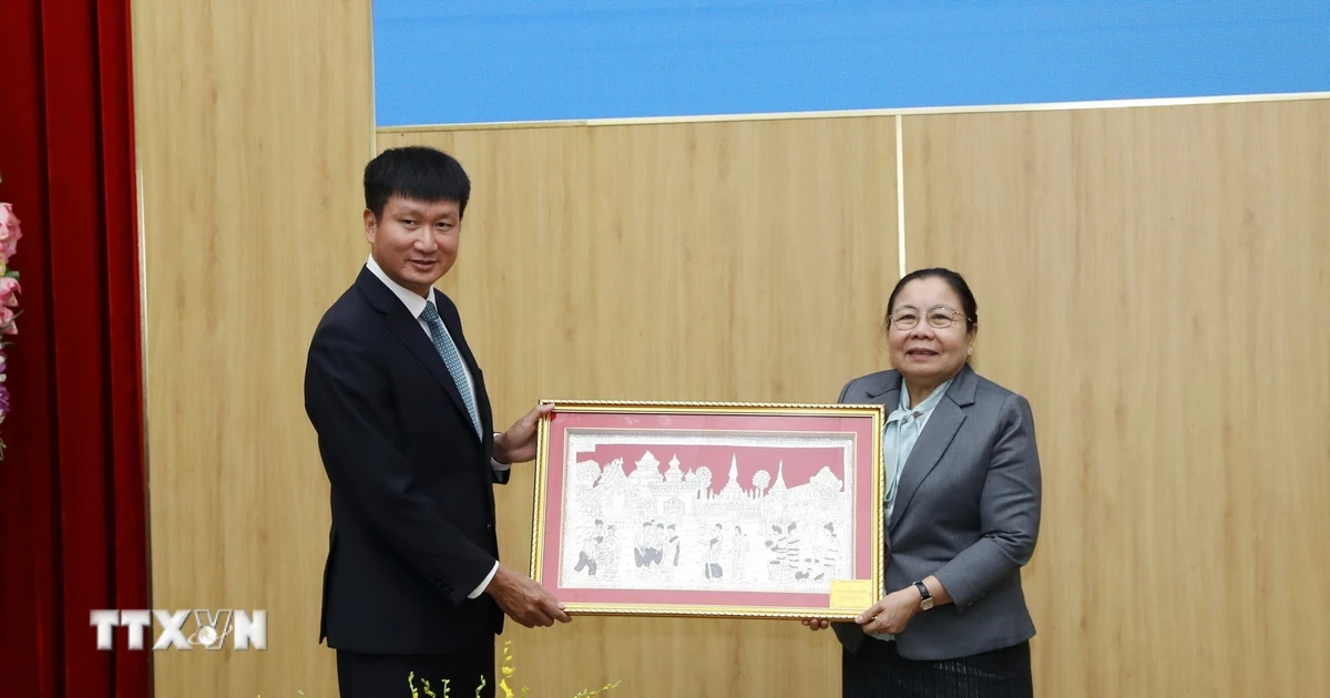 Đoàn đại biểu Ban Tổ chức TW Đảng Nhân dân Cách mạng Lào làm việc tại Ninh Bình