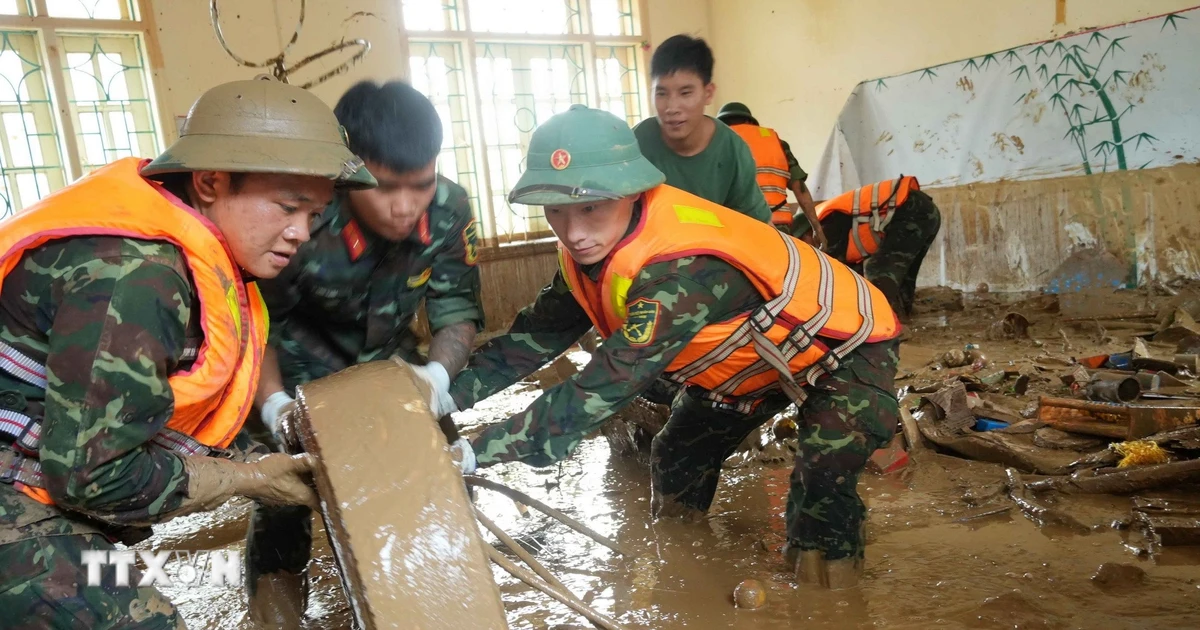 Lai Châu: Bừng sáng áo lính Cụ Hồ nơi tâm lũ Mường Than