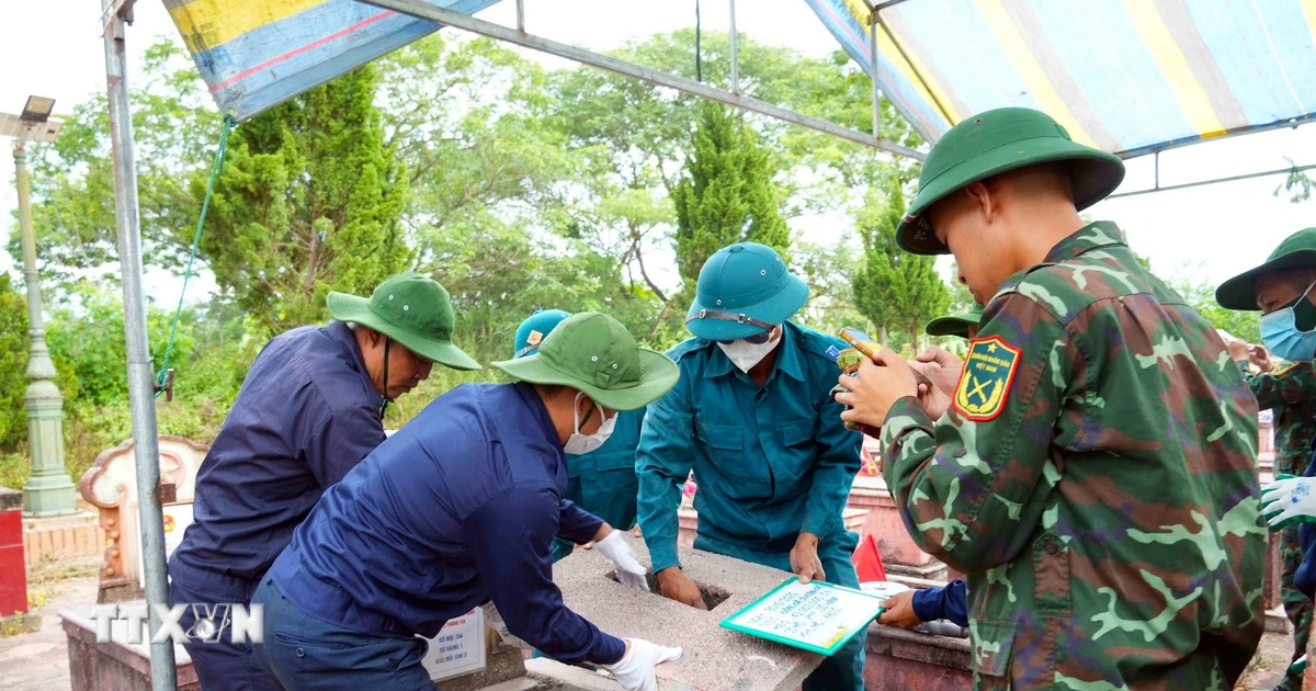 Quảng Ninh đẩy nhanh tiến độ lấy mẫu ADN xác định danh tính hài cốt liệt sỹ