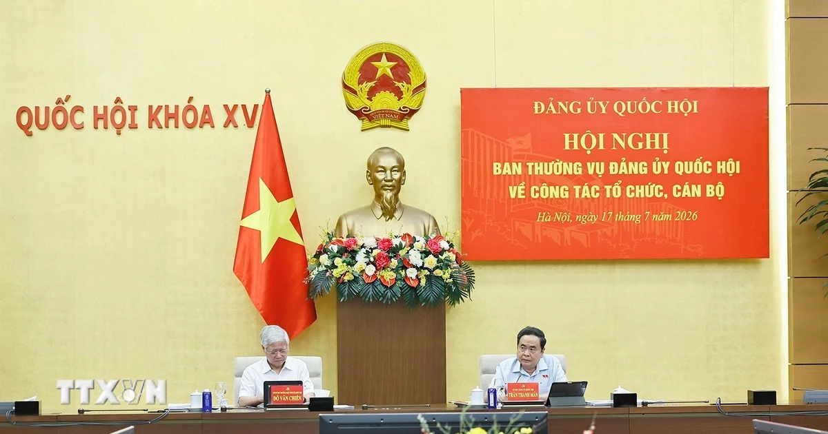 Hội nghị Ban Thường vụ Đảng ủy Quốc hội về công tác tổ chức, cán bộ