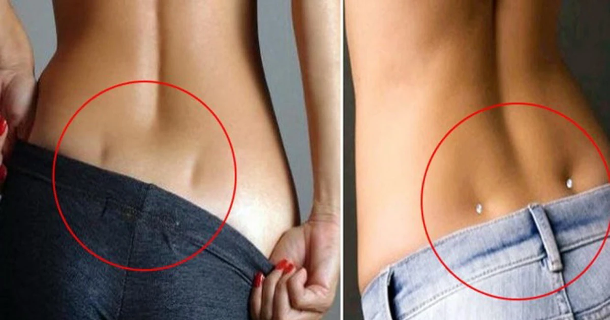 Những bí mật ẩn giấu trong hai lúm đồng tiền ở dưới thắt lưng