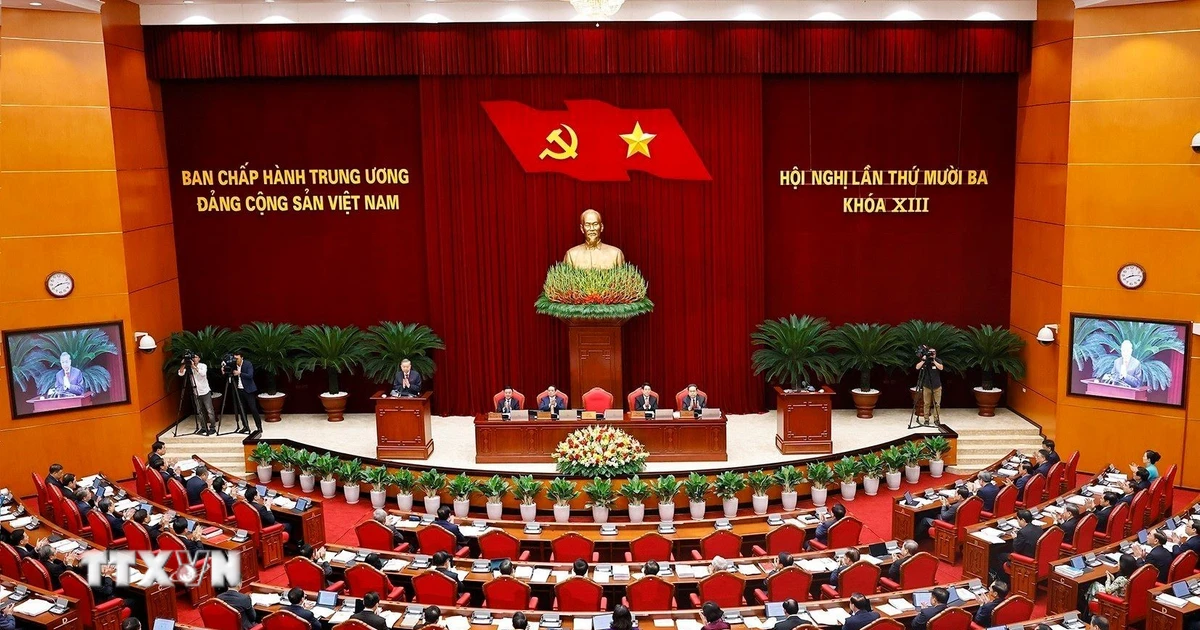 Khai mạc Hội nghị lần thứ 13 Ban Chấp hành Trung ương Đảng khóa XIII